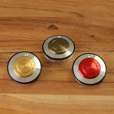 Billet Aluminum MPC 2000XL Jog Data Wheel Upgrade | Akai Red 2-Tone image 2