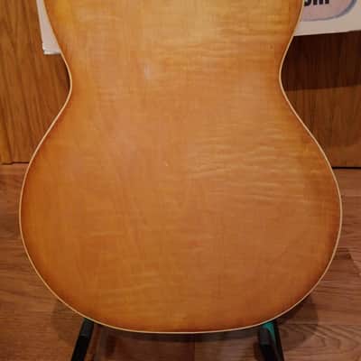 Premier Bantam Deluxe 1959 Honey Flame top image 8