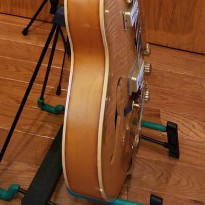Premier Bantam Deluxe 1959 Honey Flame top image 6