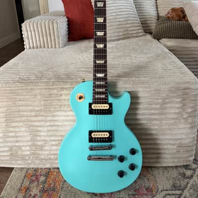Gibson Les Paul Studio 2013 - Hidden Sea Glass - Teal image 1