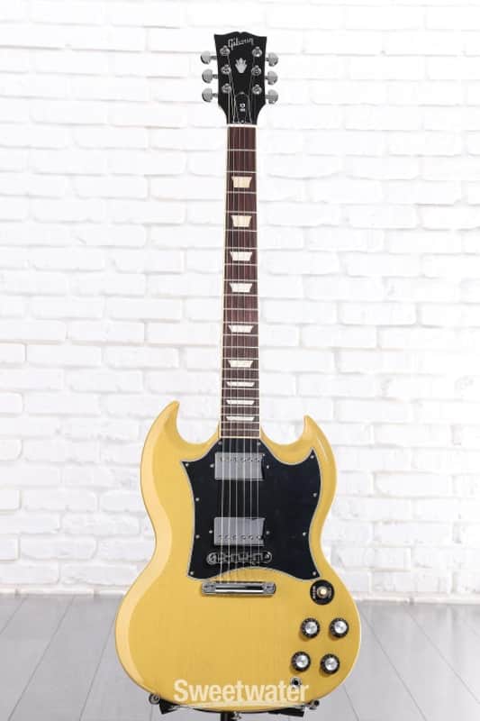 Gibson SG Standard Electric Guitar - TV Yellow (SGStTVYd1) image 1