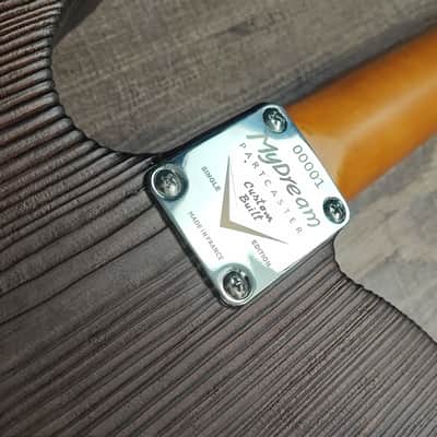 MyDream Partcaster Custom Built -Torch-burned Snake Head 1949 Proto image 9