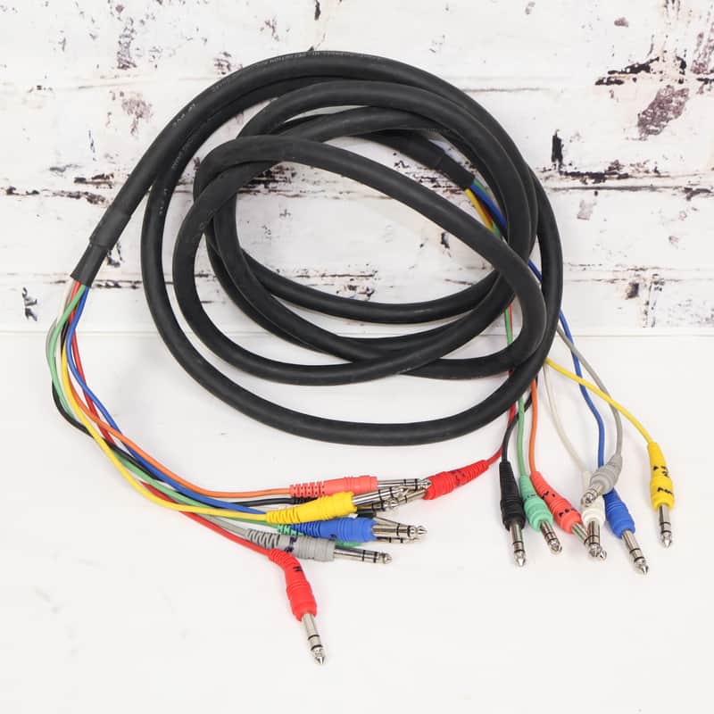 HOSA 8 Channel Hi-Definition Recording Snake 1/4” to 1/4" 13ft image 1
