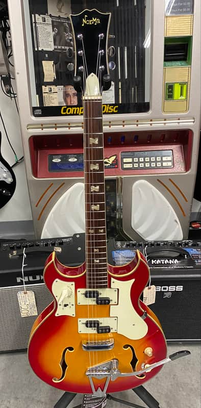 1960's Norma EG-673 - Cherry Burst - Includes CBC! image 1