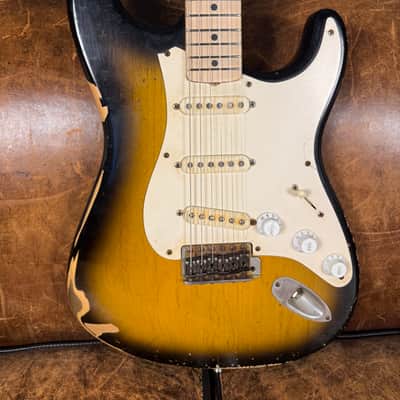 Fender American Vintage ‘57 Reissue Stratocaster 2005 - Sunburst image 2
