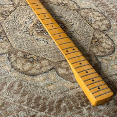 Fender Sub-Sonic Baritone Stratocaster Neck, 22 Medium Jumbo Frets, Maple image 7