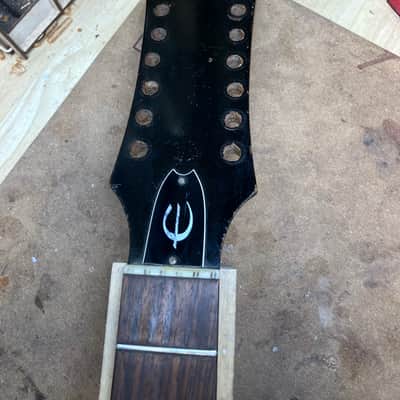 Vintage 1960's Epiphone 12-String Acoustic Guitar Neck image 2