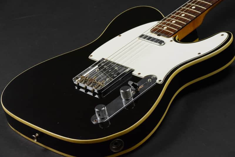 Fender USA American Vintage 62 Custom Telecaster Black | Reverb