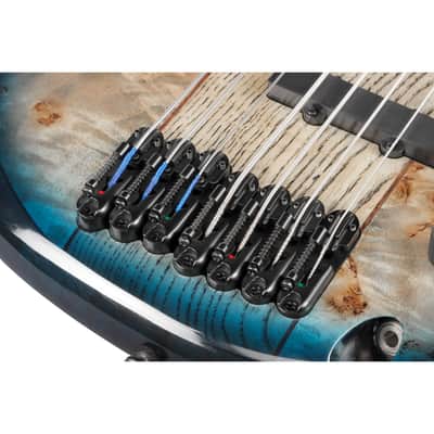 Ibanez SR Bass Workshop SRA7 7-String Bass Guitar - Cosmic Blue Starburst image 8