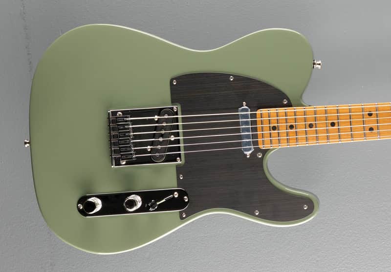 Fender Limited Edition American Ultra II Telecaster - Antique Olive image 1