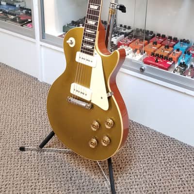 used 2022 Gibson Custom Shop 1954 Les Paul Goldtop Reissue VOS R4, Very Good Condition with OHSC & Paperwork, gold top image 7
