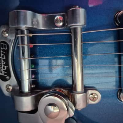 Gretsch G5232T Electromatic Double Jet FT 2022 - Present - Fairline Blue Gretsch Hardcase image 13