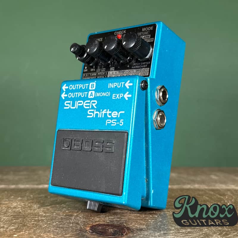 Boss PS-5 Super Shifter (Dark Gray Label) 1999 - Present - Blue image 1