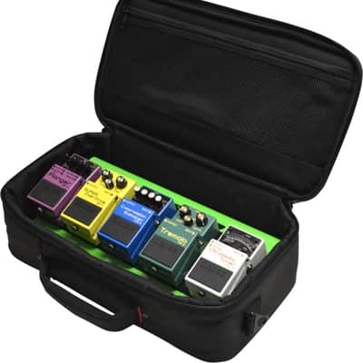 Gator GPB-LAK-GR Screamer Green Small Aluminum Pedal Board with Gator Carry Bag and 6 Patch Cables image 4