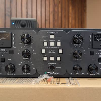 WesAudio ngBusComp Stereo Bus Compressor with Digital Recall 2020 - Black image 2