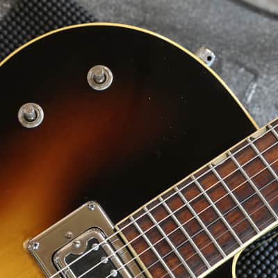 1972 Gretsch 6117 Double Anniversary Hollow-Body Electric Guitar Sunburst + OHSC image 3