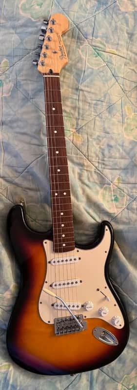2004 FENDER Standard Stratocaster® SSS MEXICAN MIM - Rosewood Fingerboard - Brown Sunburst image 1