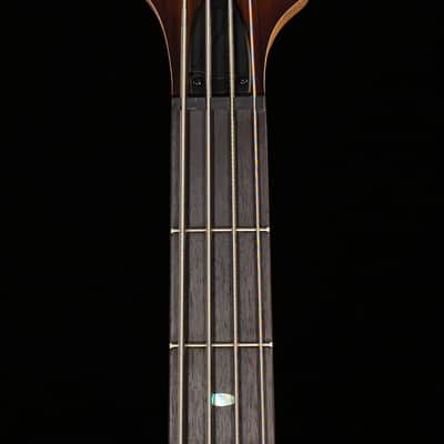 Ibanez SR500AMHL SR Standard 4 String Electric Bass Mahogany Brown Burst Low Gloss (467) image 5