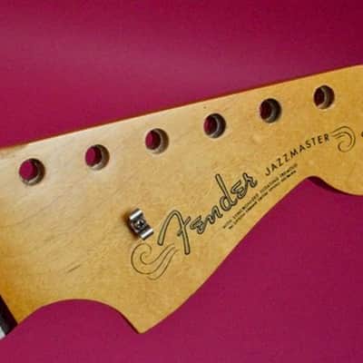 Vintage 1963 PRE-CBS Fender Jazzmaster Project Neck - Killer Tone Wood - Clay Dot RW Board! image 9