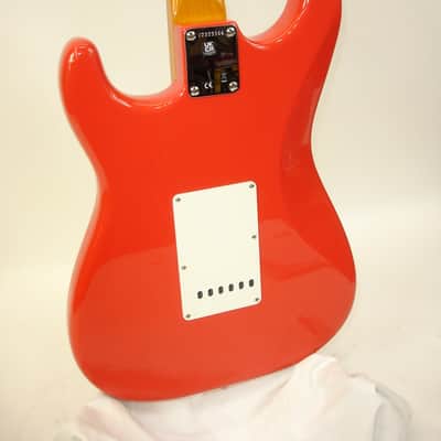 Fender American Vintage II 1961 Stratocaster Guitar, Rosewood Fingerboard, Fiesta Red w/ Case This guitar weighs 7 pounds, 11.2 ounces image 11