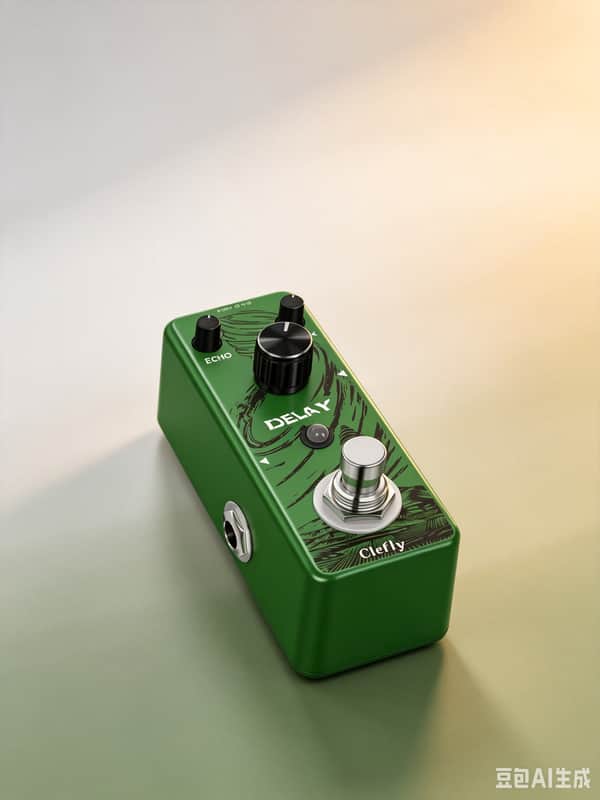 Immagine CLEFLY LEF-314 Guitar Delay Pedal Analog Delay Guitar Effect Pedal Switching, Fully Vintage Delay True Bypass--Shipped from Irvine Warehouse in California by USPS - 1