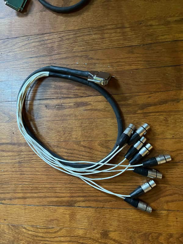 Proco Acculink ACN8 DB25 to Female XLR 8 Channel 5' Snake image 1
