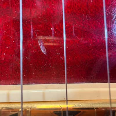 Gibson Les Paul Standard Double Cutaway Plus Trans Red – Repaired Headstock 2005 - Trans Red image 3