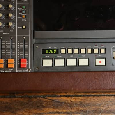Serviced Tascam 388 8-Channel Mixer with 1/4" 8-Track Reel to Reel Recorder 1985 - 1987 - Black image 8