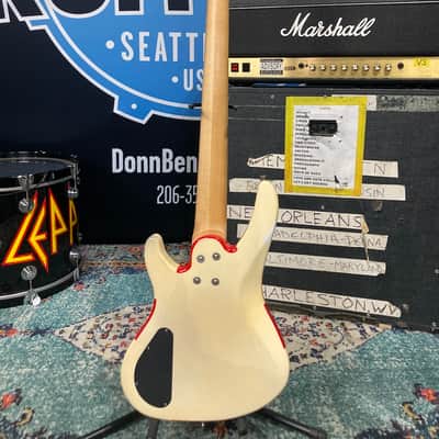Rick Savage's, Def Leppard Washburn XB925 "St. George's Cross"5-String Bass Guitar PLUS Signed Touring Collection. Iconic! (#RS 5019) image 18