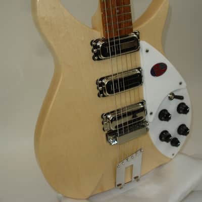 2025 Rickenbacker 350V63 "Liverpool" Vintage Reissue Semi-Hollow Electric Guitar, MapleGlo w/ Case image 3