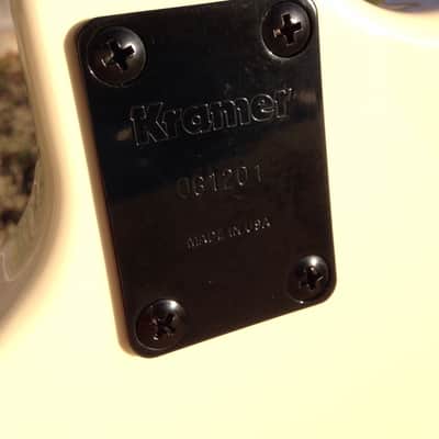 Kramer Baretta Reissue 1985. Made in USA.  RARE imagen 6
