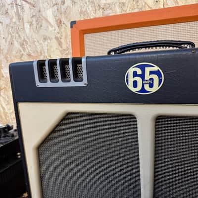 2004 65 Amps London 2x12 Valve Amplifier Combo w/ F Case *Ex Paul Stacey Oasis* image 5