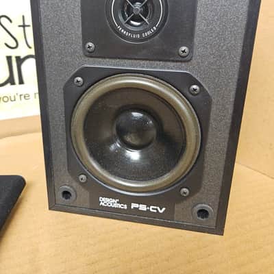 Design Acoustics PS-CV Small 1980s Canadian Vintage Bookshelf Speakers image 2