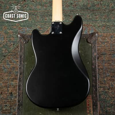 2010 Fender FSR '69 Mustang MG-MH-STP Matching Headstock Stoptail Matte Black Made in Japan MIJ image 8