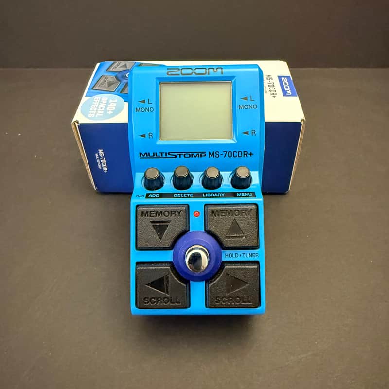 Zoom MS-70CDR+ MultiStomp Spatial Effects Pedal - Original Box Included image 1