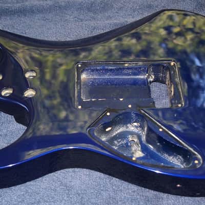 Vintage Ibanez RG370 Blue Basswood Body image 3