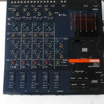 FOSTEX 4 Track Analog Cassette Multi-Track Recorder Portastudio working Model 260 image 2