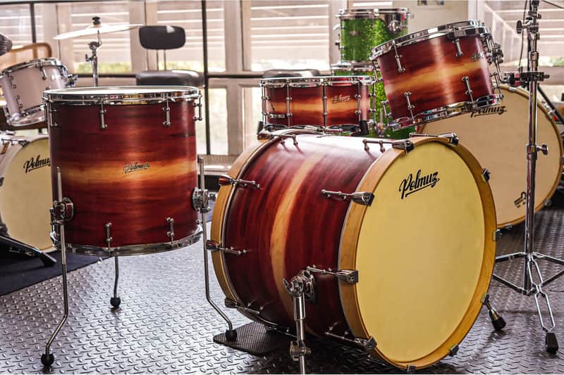 Polmuz Maple Model 1 - 22/12/16/14SD - Artist Red Jatoba Fade image 1