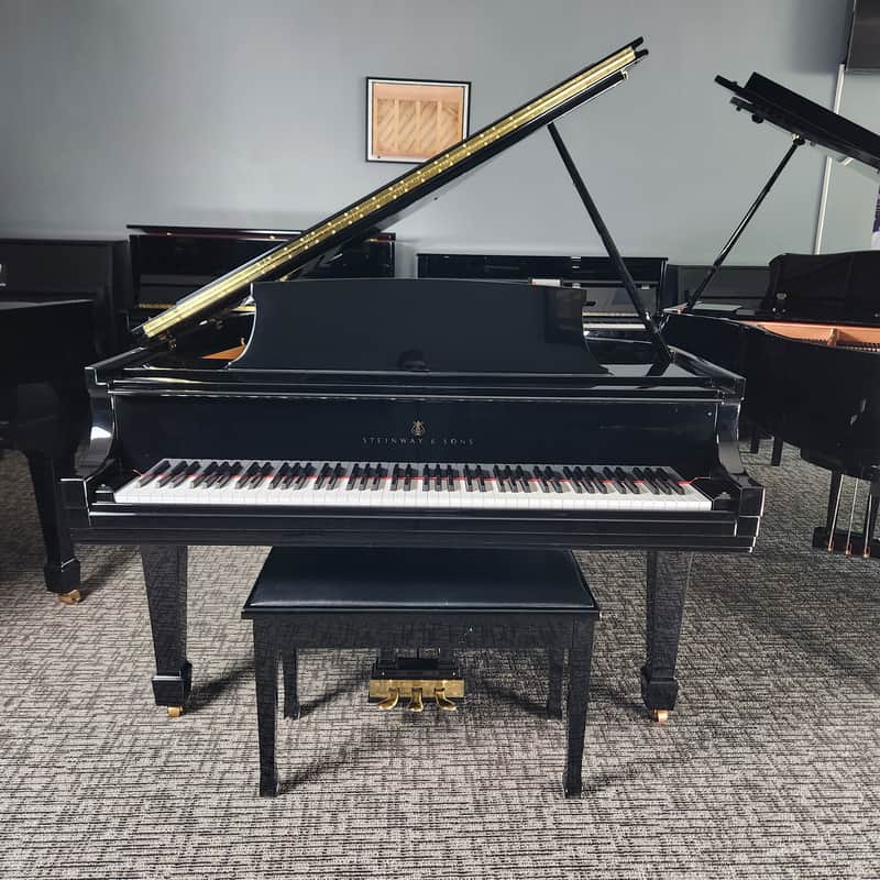 1963 Steinway S 5'1" Polished Ebony Grand Piano Rebuilt in Poland in 2024 * Free 1st floor Delivery in NJ! image 1