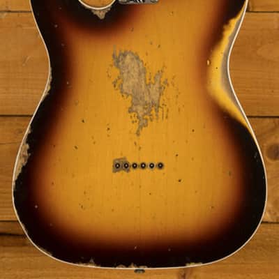 Fender Custom Shop 62 Telecaster Custom HS Heavy Relic 3-tone Sunburst image 4
