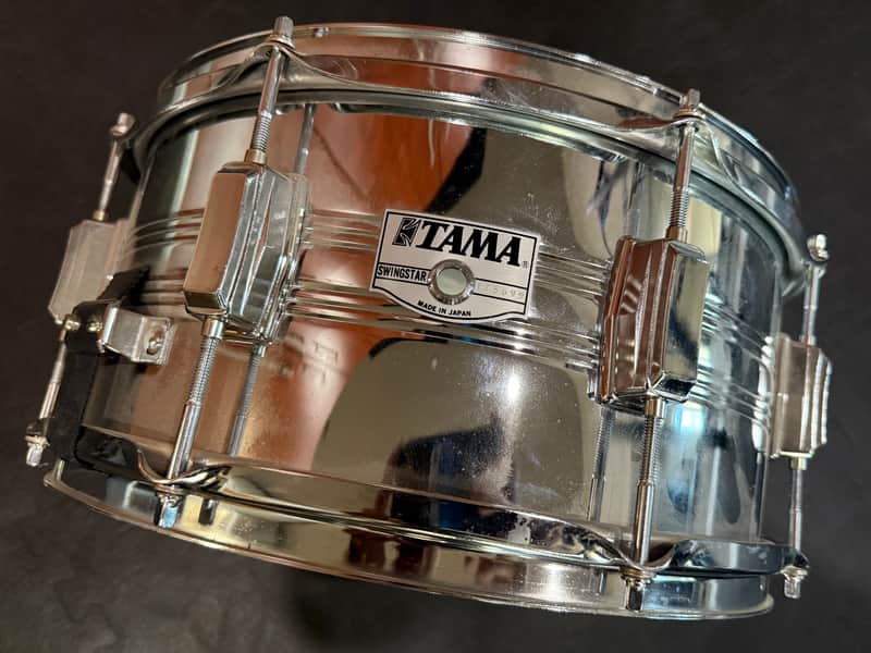 Tama Vintage Swingstar Snare Drum Steel 14x6.5 image 1