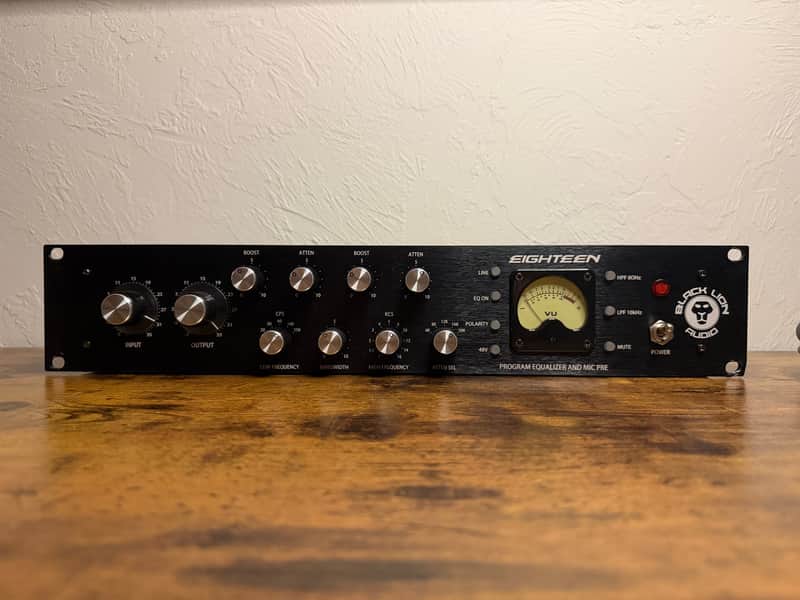 Black Lion Audio Eighteen Channel Strip 2020 - 2021 - Black image 1