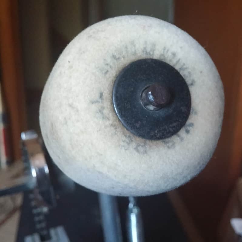 Axis Branded REGAL Felt Beater ORIGINAL Bass Drum Pedal PART Hard To Find image 1