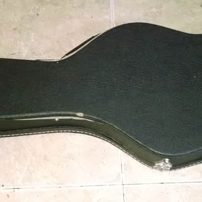 1980s Hardshell Case Strat shape Red Interior image 3