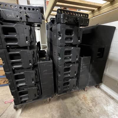 JBL (12) JBL VTX-V20 LINE ARRAY W/ TRANSPORTCART AND CROWN AMPS 2018 image 3