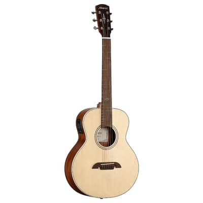 Alvarez ALJ2 Little Jumbo Travel Size Acoustic Solid Top Guitar with Deluxe Bag image 2