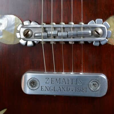 Zemaitis Keith Richards- Macabre 1981 Mahogany image 7