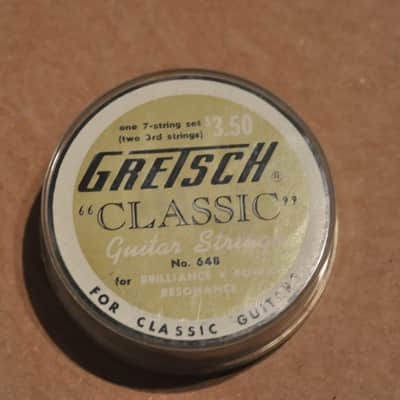 Gretsch 'Classic' Guitar strings set - 1950's "T" roof logo in original box image 3