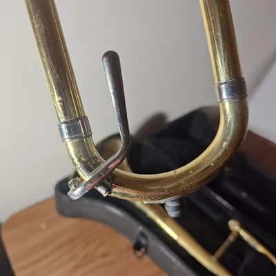Jupiter JSL332L Student Bb Slide Trombone 2010s - Clear-Lacquered Brass image 5