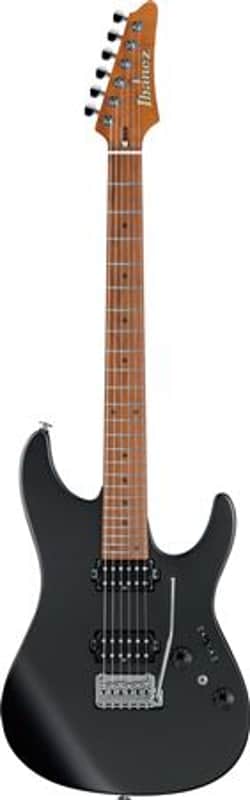 Ibanez Prestige AZ2402 Electric Guitar with Case Black Flat image 1